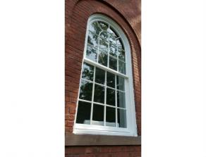 Sash Restoration for Historic Round Top Window 